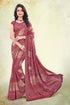 Pink Color Crepe  Casual Wear Saree  SY - 9350