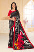 Black Color Crepe  Casual Wear Saree  SY - 9378