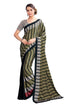 Green Color Crepe Silk Casual Wear Saree  SY - 9811