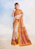 Yellow Color Crepe Silk Casual Wear Saree  SY - 9857