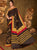 Dark Brown Color Cotton Silk Party & Function Wear Sarees :  Praniti Collection  OS-92297